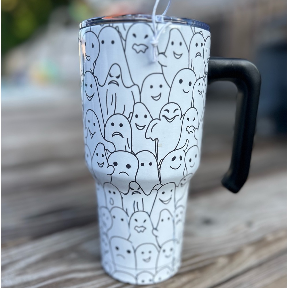 Ghost tumbler 👻 30oz